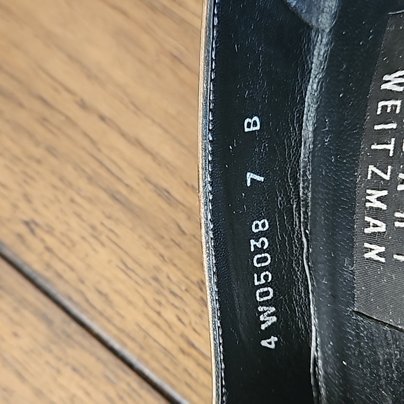 Stuart Weitzman Square Toe Block Heel Pumps - Picture 5 of 5